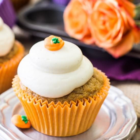 Pumpkin Cupcakes