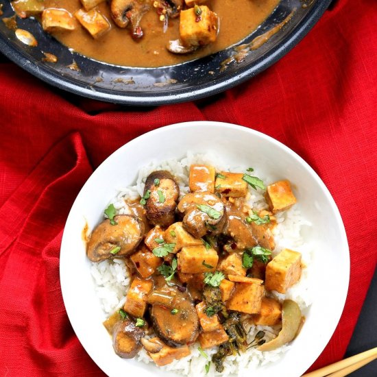 Hoisin Tofu Mushroom Stir Fry