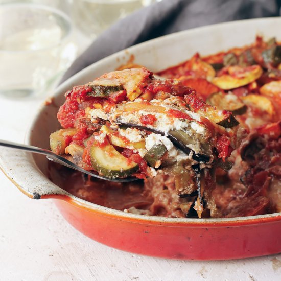 Ratatouille Eggplant Lasagna