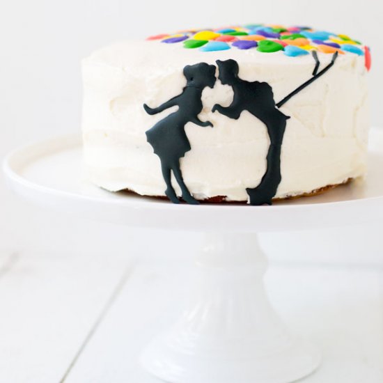 UP Inspired Anniversary Cake