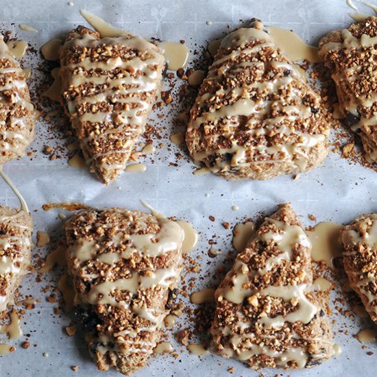 Chocolate Almond Scones