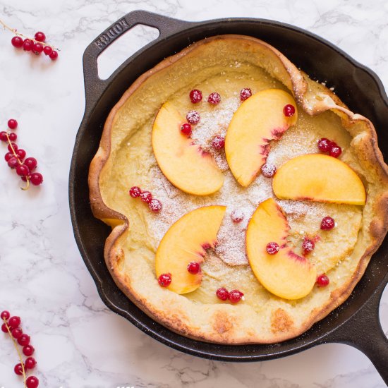 Vanilla Dutch Baby Pancake