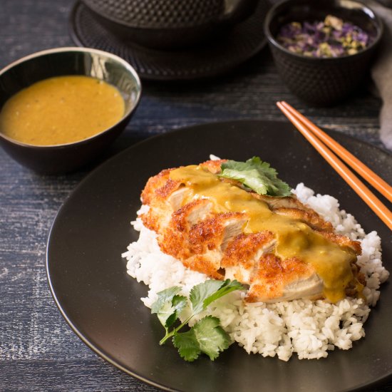 Chicken katsu curry