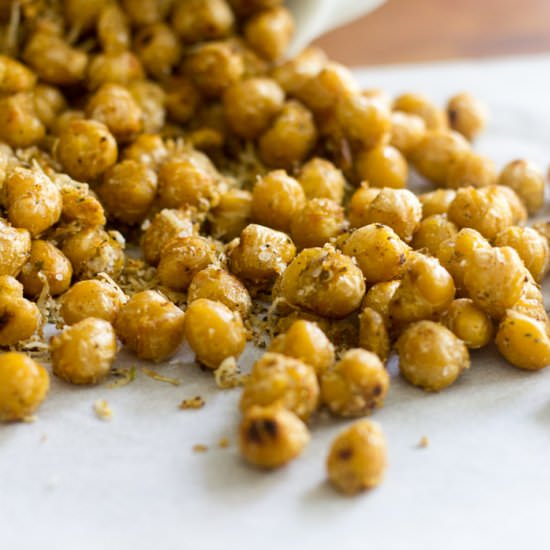 Pan Roasted Chickpeas