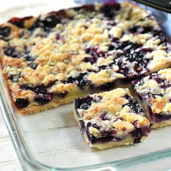 Blueberry Pie Bars