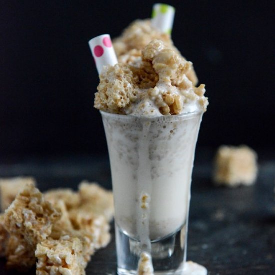 Spiked Rice Krispie Treat Shake