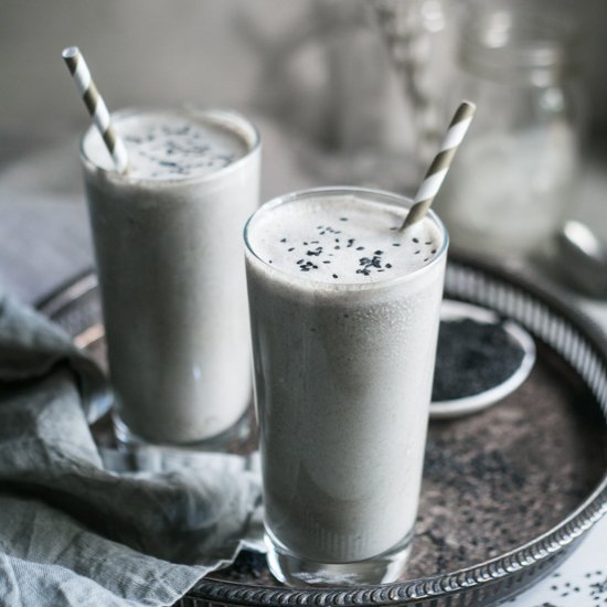 Black Sesame Iced Latte