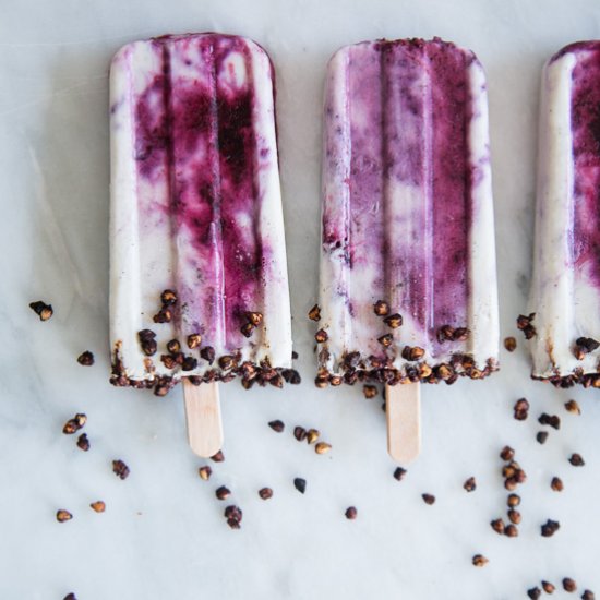 Creamy Vanilla & Cherry Pops