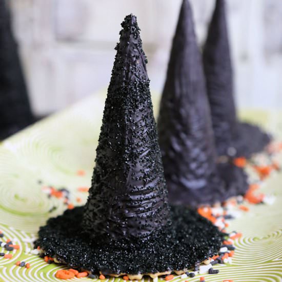 Surprise Inside Edible Witch Hats