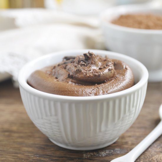 Salted Mocha Avocado Mousse