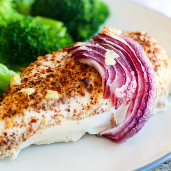 Simple Baked Mesquite Chicken