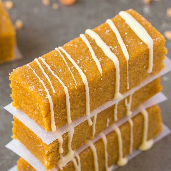 No Bake Pumpkin Spice Latte Bars