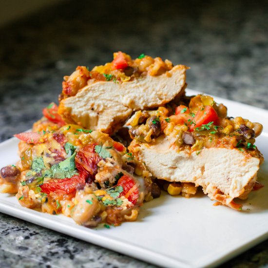 One Pan Mexican Chicken Casserole