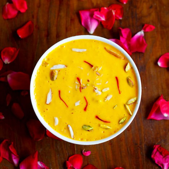 Mango Shrikhand Recipe