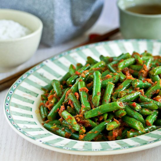 Green Beans Belacan Stir Fry