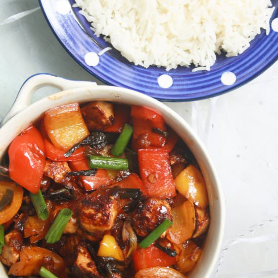 Teriyaki Tofu Stir Fry