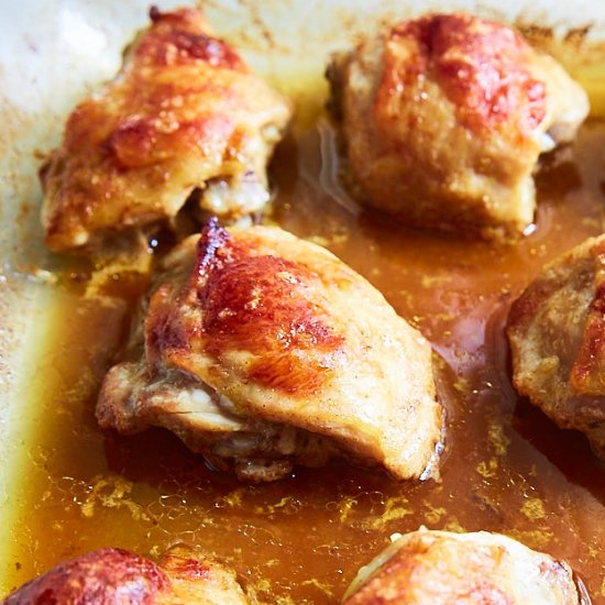 Chipotle Baked Chicken Thighs