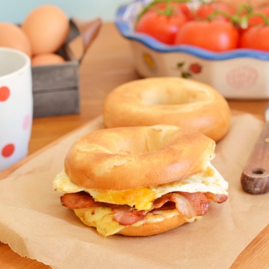 Bacon Egg and Cheese Sandwich