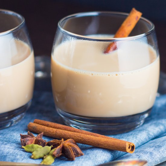 Indian Spiced Chai Lattes