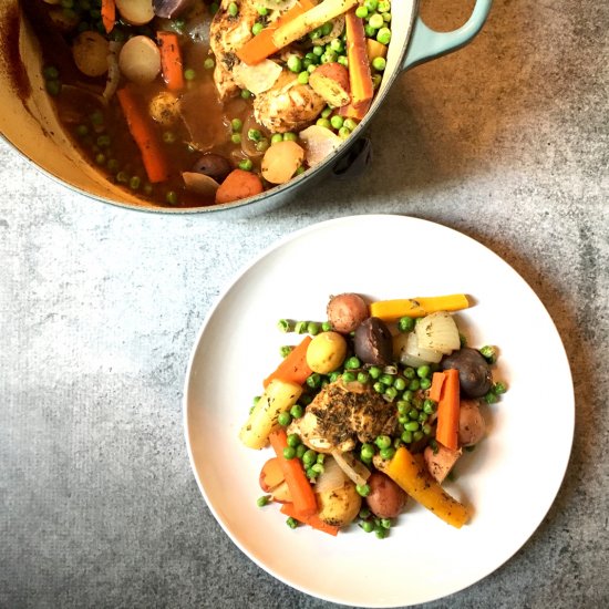 Balsamic Chicken And Vegetables