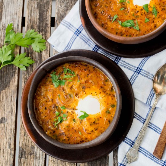 Valdiviano, Chilean Onion soup