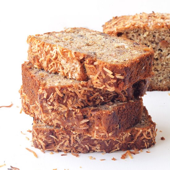 Banana Coconut Loaf