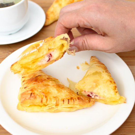 Cheese & Pastirma Turnovers