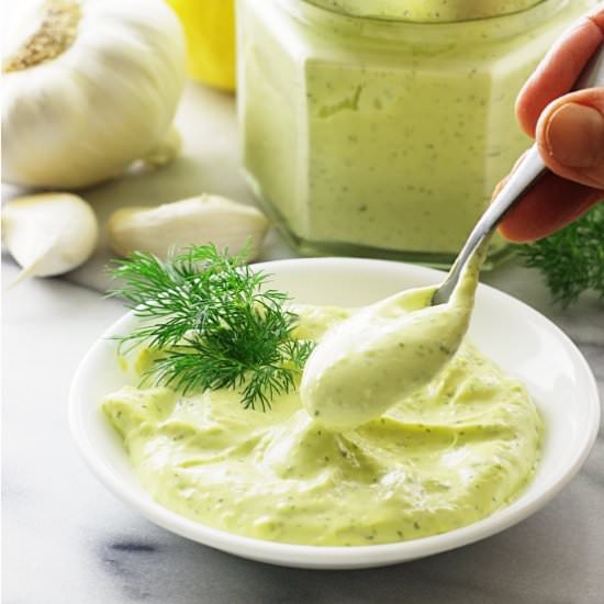 lemon dill aioli