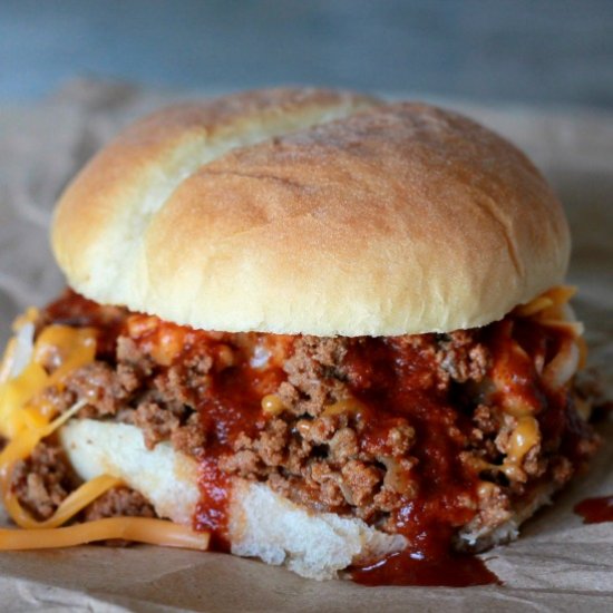 Slow Cooker Enchilada Sloppy Joes