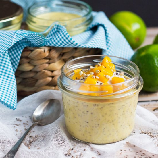 Coconut Mango Chia Pudding