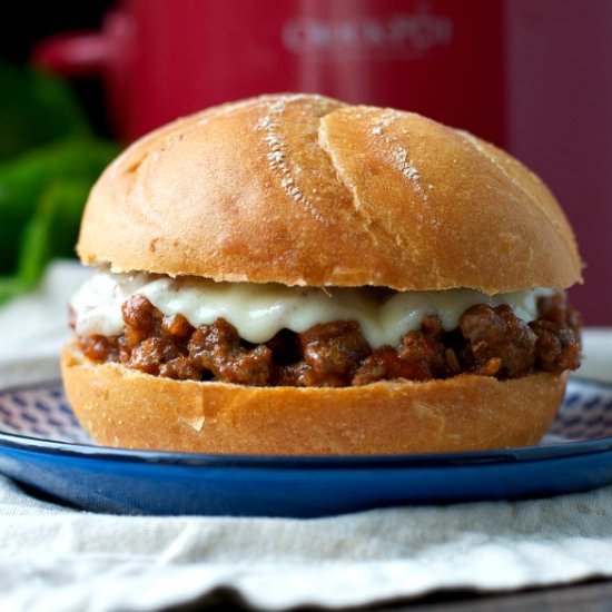 Slow Cooker Italian Sloppy Joes