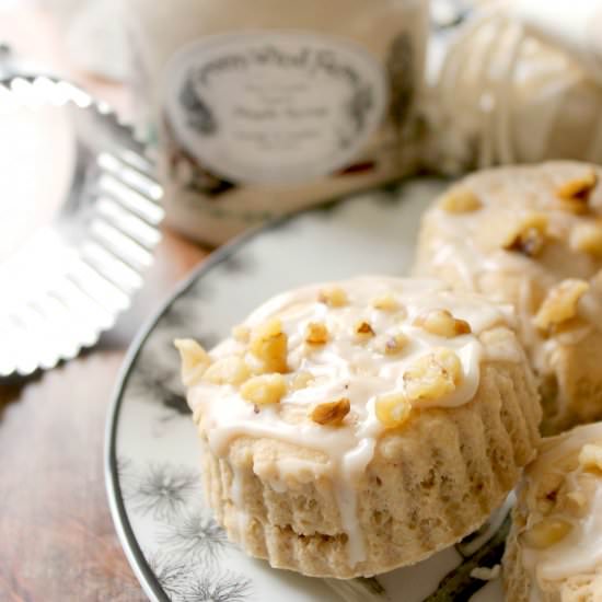 Maple Glazed Scones