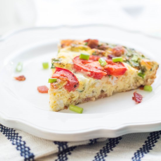 Easy “BLT” Frittata