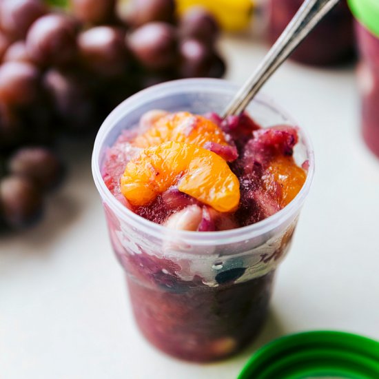 Frozen Fruit Cups