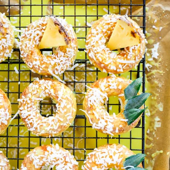 Pineapple Donuts