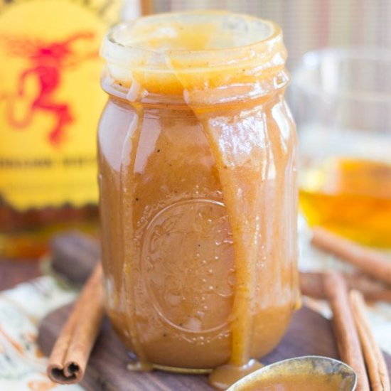 Fireball Whiskey Caramel Sauce