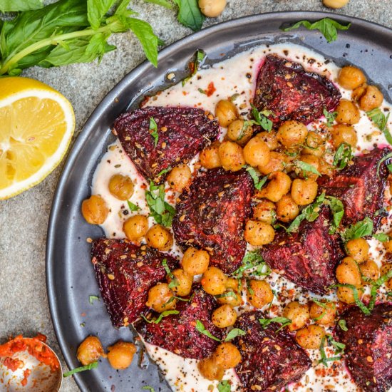 Spiced Beetroot & Chickpeas