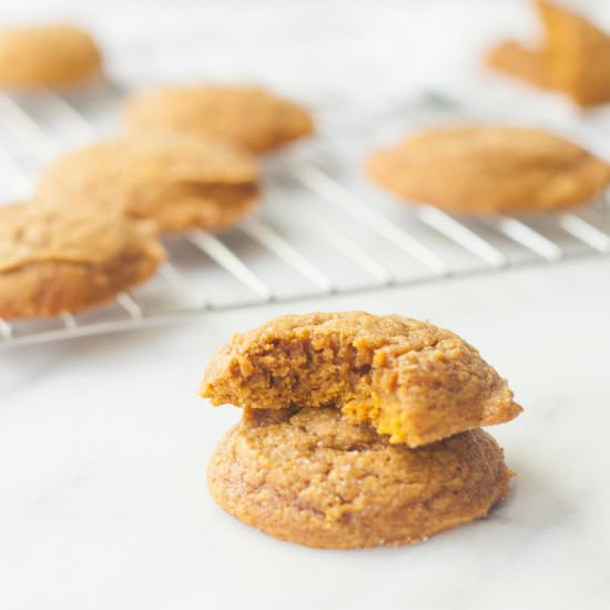 Small Batch Pumpkin Spice Cookies