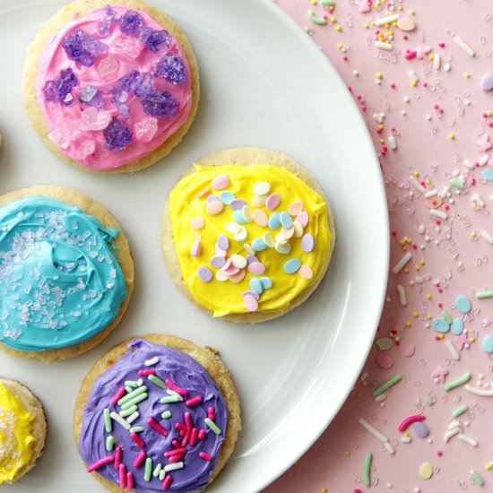 Sprinkle Sugar Cookies