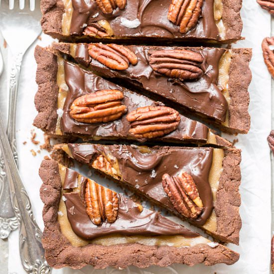 Chocolate Pecan Tart