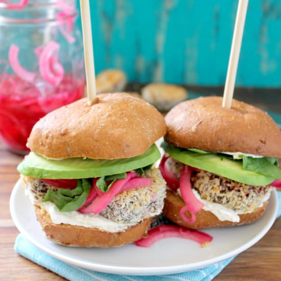 Crispy Beet Sliders