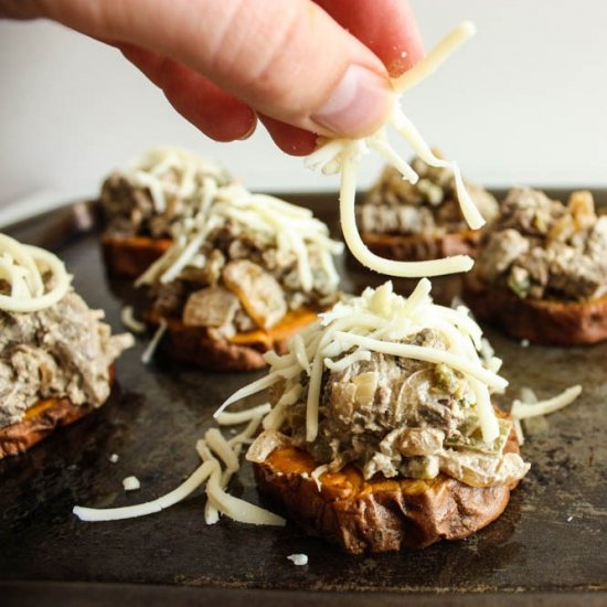 Philly Cheesesteak Sliders