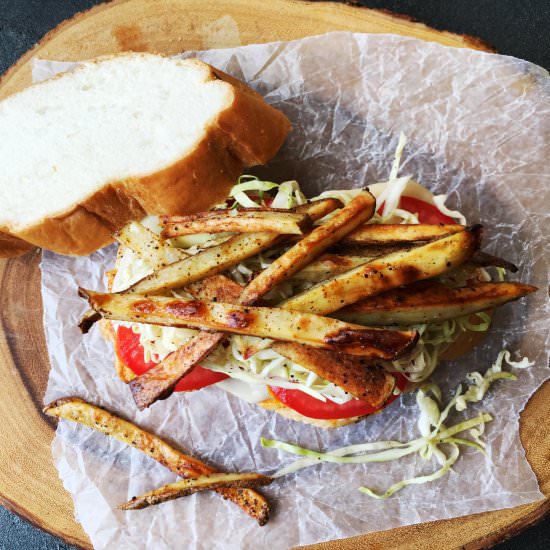 Pittsburgh Style Chicken Sandwich