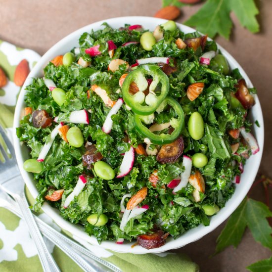 Autumn Kale Salad