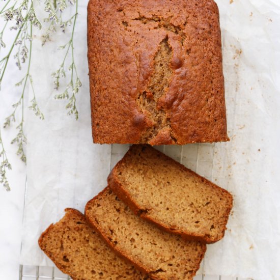 Cinnamon Applesauce Bread