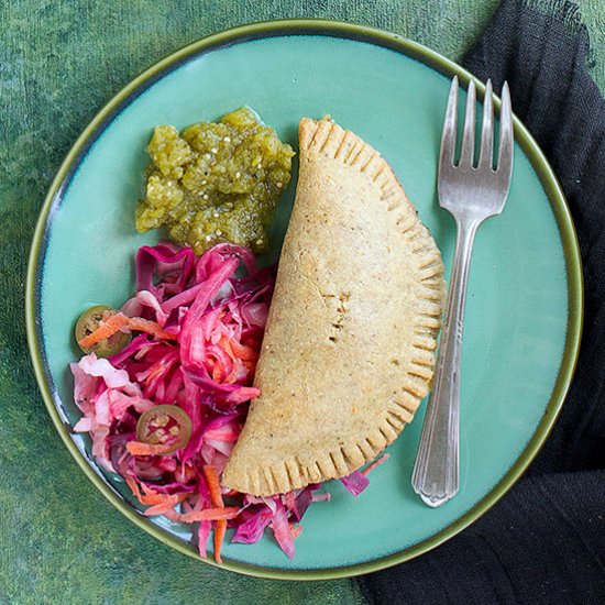 Roasted Poblano Cilantro Empanadas