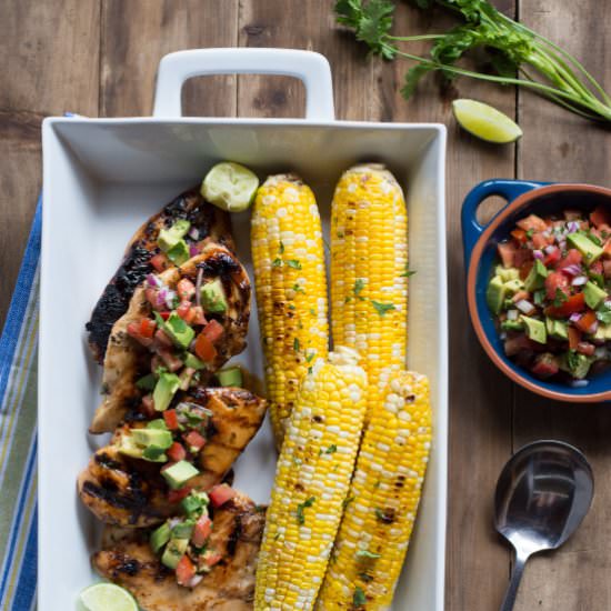 Cilantro Lime Grilled Chicken