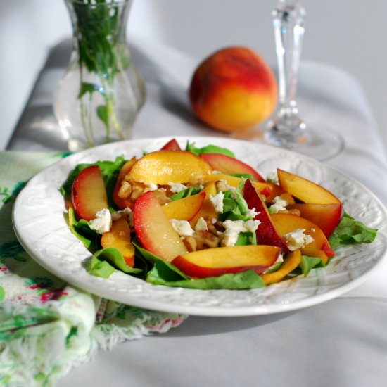 Peach-Plum Salad