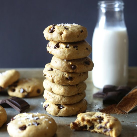 Chickpea Flour Chocolate Cookies