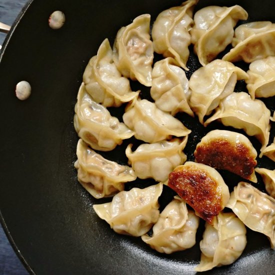 Pork & Shiitake Potstickers